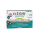 Schesir multipack variety pack in broth for cats