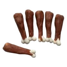 Duck drumsticks with calcium dog treats, 500 g