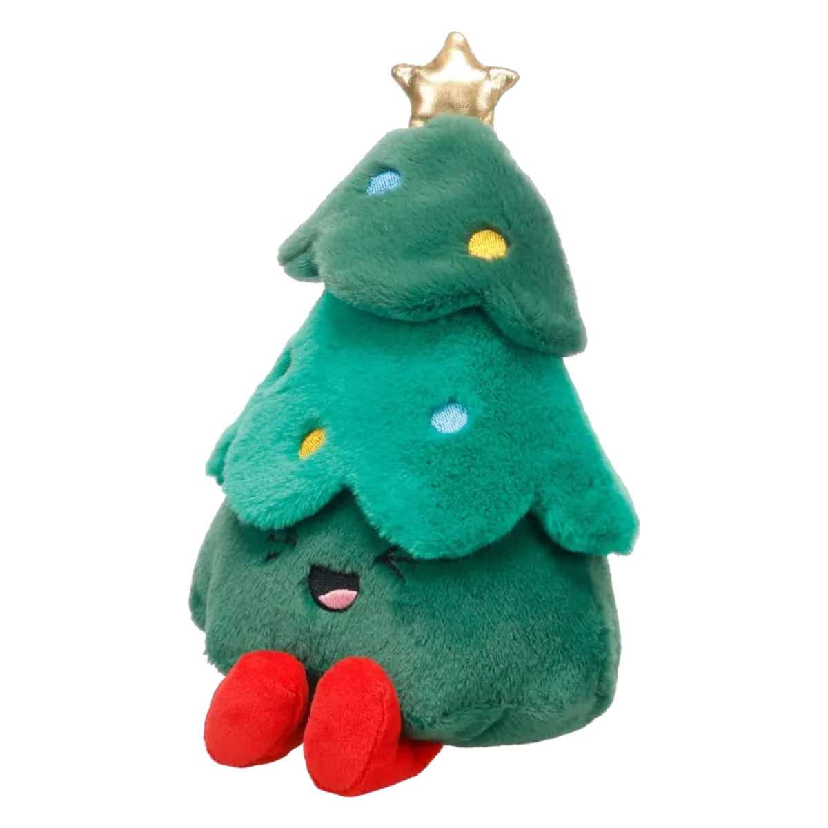 Gummy green Christmas tree dog toy