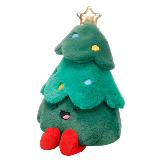Gummy green Christmas tree dog toy