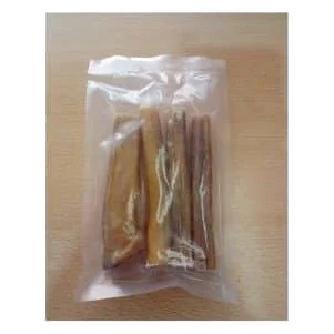 Bully sticks natural dog chews 12 cm, pack of 4