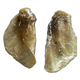Packed veal ear dog chew