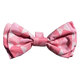FuzzYard Pink Lemonade Dog Bow Tie with Velcro