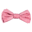 Dog bow tie FuzzYard Thornbury Brick Red with hook and loop strap