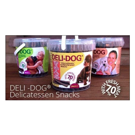 Soft semi-moist dog sticks, 800 g (beef, lamb, chicken or salmon)