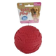 Maze vanilla-scented treat-dispensing rubber ball for dogs