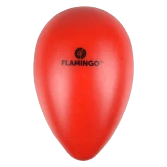 Red Egg Plastic Dog Ball, Sizes 1, 2 and 3