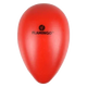 Red Egg Plastic Dog Ball, Sizes 1, 2 and 3