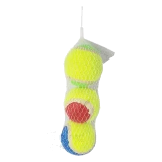 Tennis balls for dogs 6.5 cm, pack of 3
