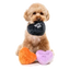 Halloween plush dog toy FuzzYard Spooky Candy Hearts, pack of 3