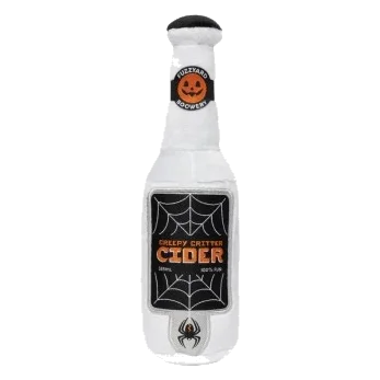 Halloween plush dog toy FuzzYard Creepy Critter Cider