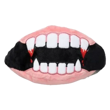 Halloween plush dog toy FuzzYard Dracs Dentures