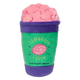 Halloween plush dog toy FuzzYard Zombrain Latte