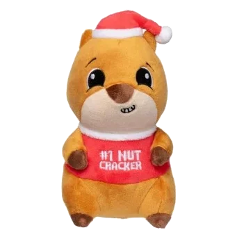 Christmas Plush Dog Toy FuzzYard #1 Nut Cracker
