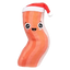 Christmas Plush Dog Toy FuzzYard Bacon-ing Xmas