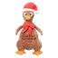 FuzzYard Chicken It Twice Chook Christmas plush dog toy
