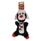 Large Christmas penguin plush dog toy, 31 cm