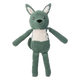 Corduroy plush dog toy FuzzYard Life Kangaroo, Myrtle Green