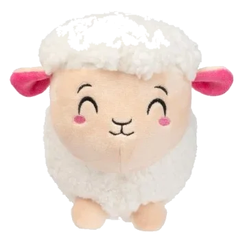 Easter Plush Dog Toy FuzzYard Bahh-bara Sheep