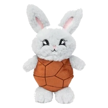 Easter Plush Dog Toy FuzzYard Choc Belly Bunny