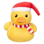 Christmas plush dog toy FuzzYard Duck Festive Waddles