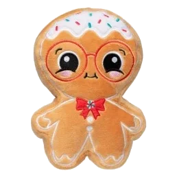 FuzzYard Jinglebread Christmas Plush Dog Toy