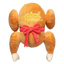 FuzzYard Let's Get Basted Christmas Plush Dog Toy