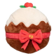 Christmas plush dog toy FuzzYard Merry Puddin, Christmas pudding design