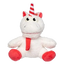 Christmas plush dog toy FuzzYard Peppermint Electra