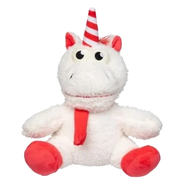 Christmas plush dog toy FuzzYard Peppermint Electra