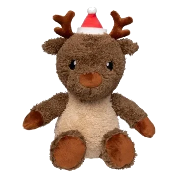 Christmas plush dog toy FuzzYard Ralph the Reindeer