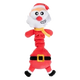 Christmas plush dog toy FuzzYard Saint Neckolas, Santa design
