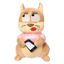 Squeaky squirrel plush dog toy FuzzYard Ashleigh