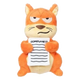 Squeaky squirrel plush dog toy FuzzYard Karen