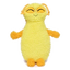 FuzzYard Belly yellow bed bug plush dog toy with squeaker