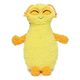 FuzzYard Belly yellow bed bug plush dog toy with squeaker