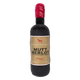 FuzzYard Mutt Merlot wine bottle plush dog toy with squeaker