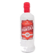 FuzzYard Pawdka bottle plush dog toy with squeaker