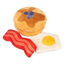FuzzYard Dog's Breakfast plush dog toys, pack of 3