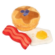 FuzzYard Dog's Breakfast plush dog toys, pack of 3