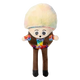 Squeaky plush dog toy FuzzYard Fun Guys Rainbow Mushroom