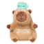 FuzzYard Happybaras Capy-Ccino Plush Dog Toy with Squeaker