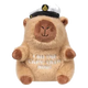 FuzzYard Happybaras Capy-Tain Plush Dog Toy with Squeaker