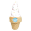 FuzzYard Ice Cream Squeaky Plush Dog Toy
