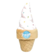 FuzzYard Ice Cream Squeaky Plush Dog Toy