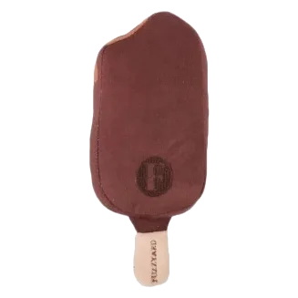 FuzzYard Chocolate Ice Cream Squeaky Plush Dog Toy
