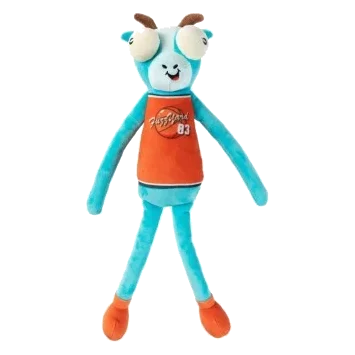 FuzzYard Lankies Bron The GOAT Long-Limbed Plush Dog Toy