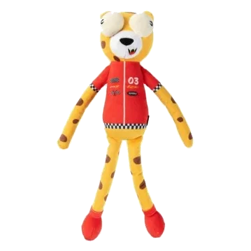 FuzzYard Lankies Lewis The Drift-Tah Long-Limbed Plush Dog Toy