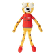 FuzzYard Lankies Lewis The Drift-Tah Long-Limbed Plush Dog Toy
