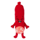 FuzzYard Meat Heads Peper Toni Plush Dog Toy with Squeaker